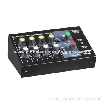 8-channel Audio Mixer with Built-in Mixer Echo Effector